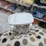 Adjustable Baby Feeding High Chair With Removable Tray – Polka Dot Design - Image 7