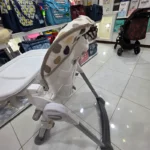 Adjustable Baby Feeding High Chair With Removable Tray – Polka Dot Design - Image 5